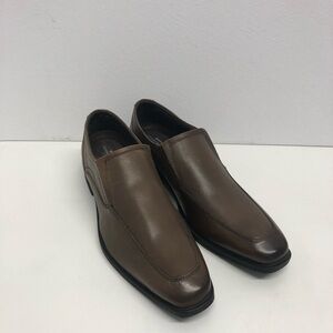Giorgio Brutini shoes brown leather slip on